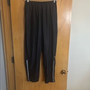 Nike Black Men's Joggers with White Accents
